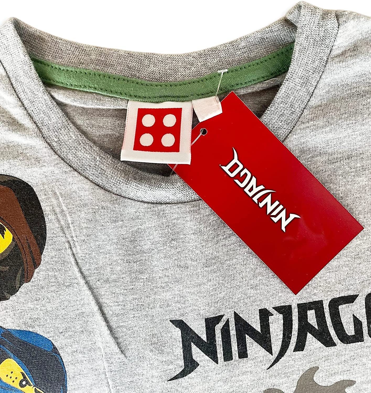 LEGO® kidswear Pyjama LEGO langer Schlafanzug Jungen Pyjama 104 116 128 140