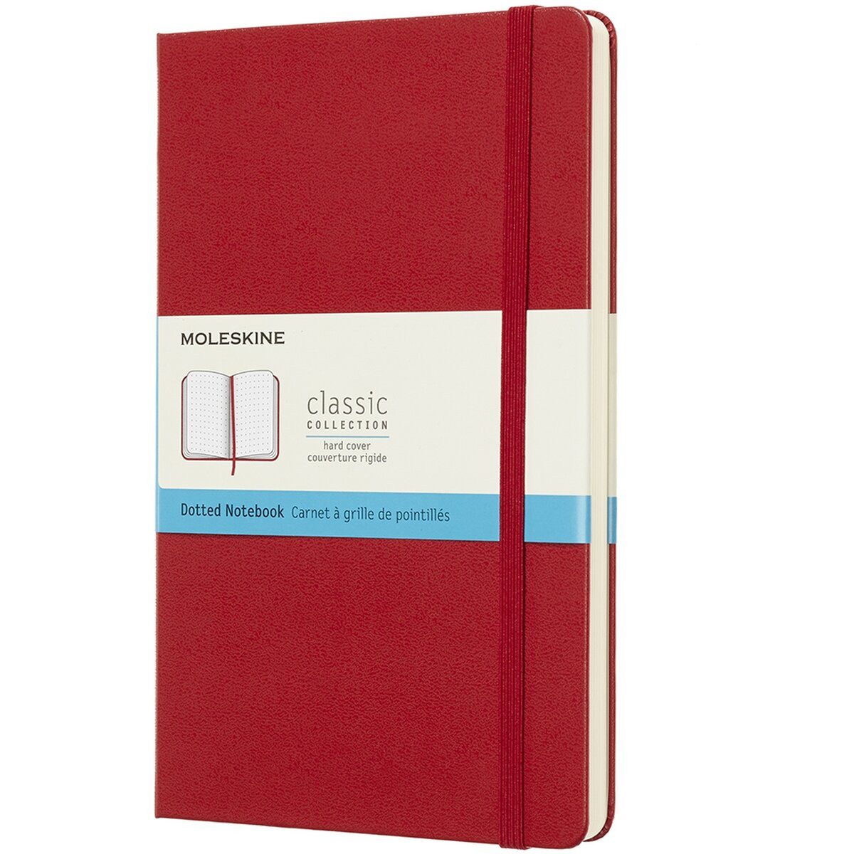 MOLESKINE Notizbuch Notizbuch Large A5 Punktraster Hardcover 120 Blatt scharlachrot
