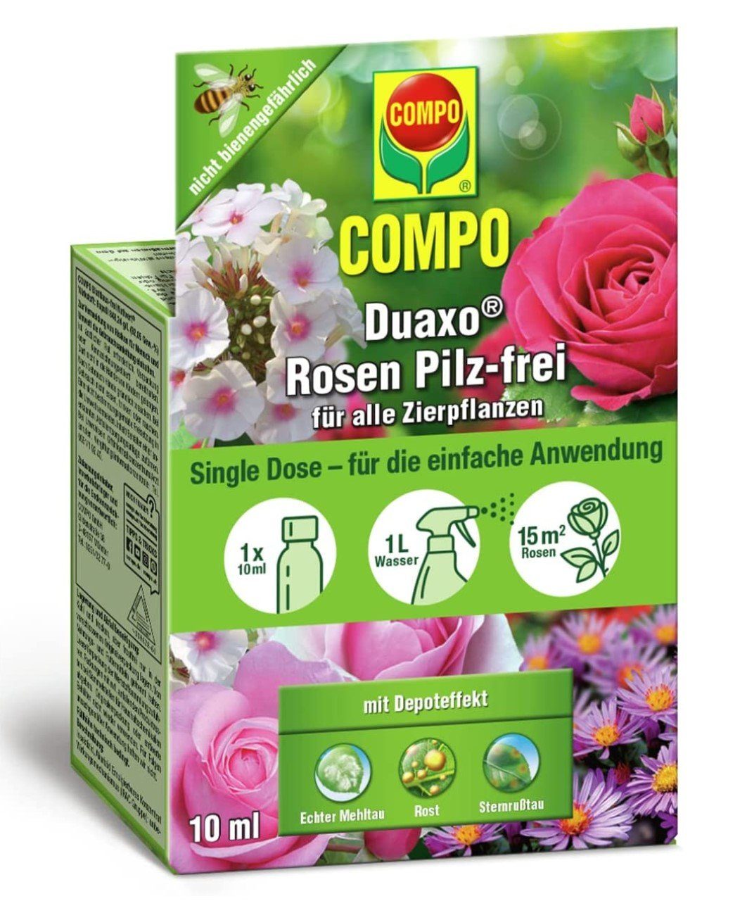 Compo Pflanzendünger COMPO Duaxo Rosen-Pilz-Frei, 10ml günstig online kaufen