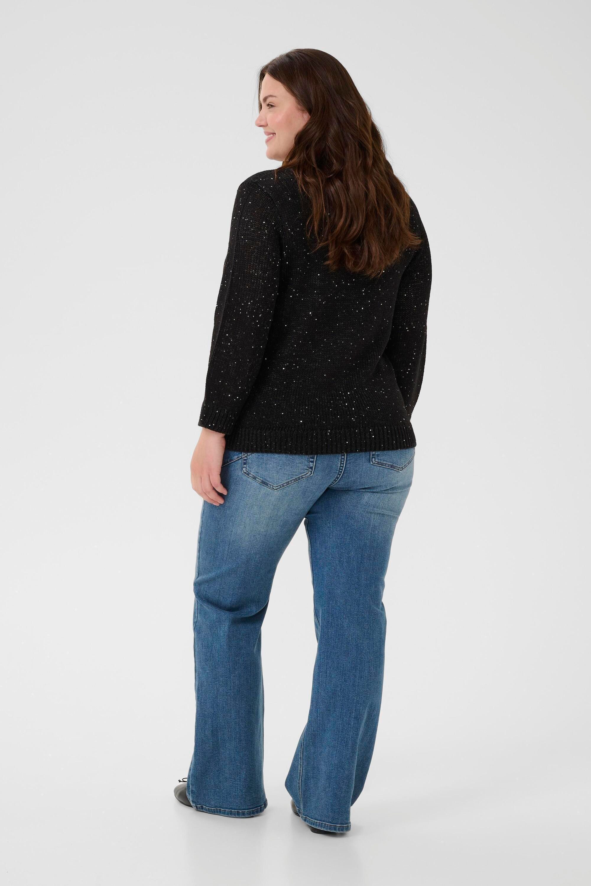 KAFFE Curve Strickpullover Strickpullover KCshiana Große Größen