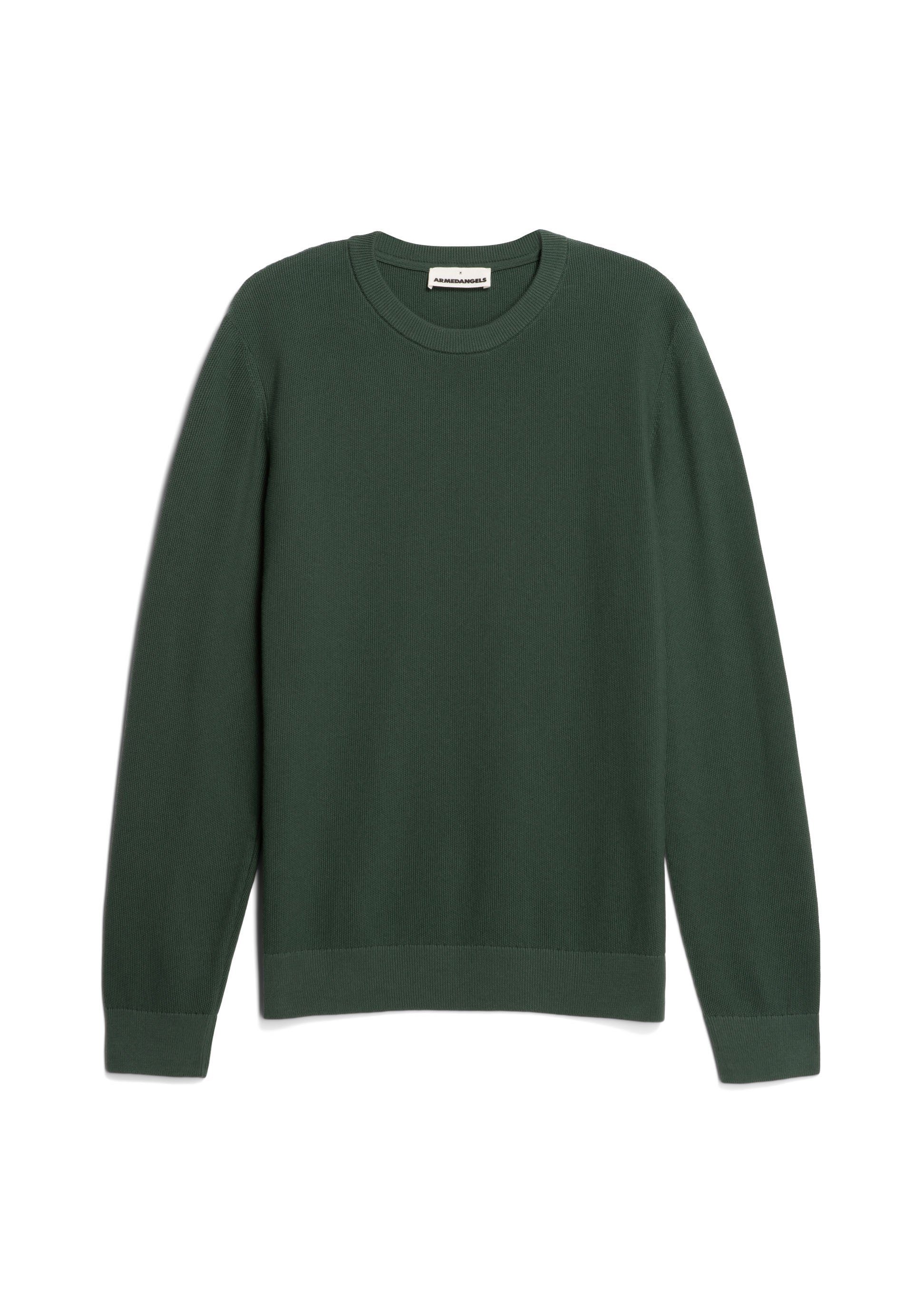 Armedangels Strickpullover GRAANOS Pullover Regular Fit aus Bio-Baumwolle (Regular Fit) Rundhalsausschnitt