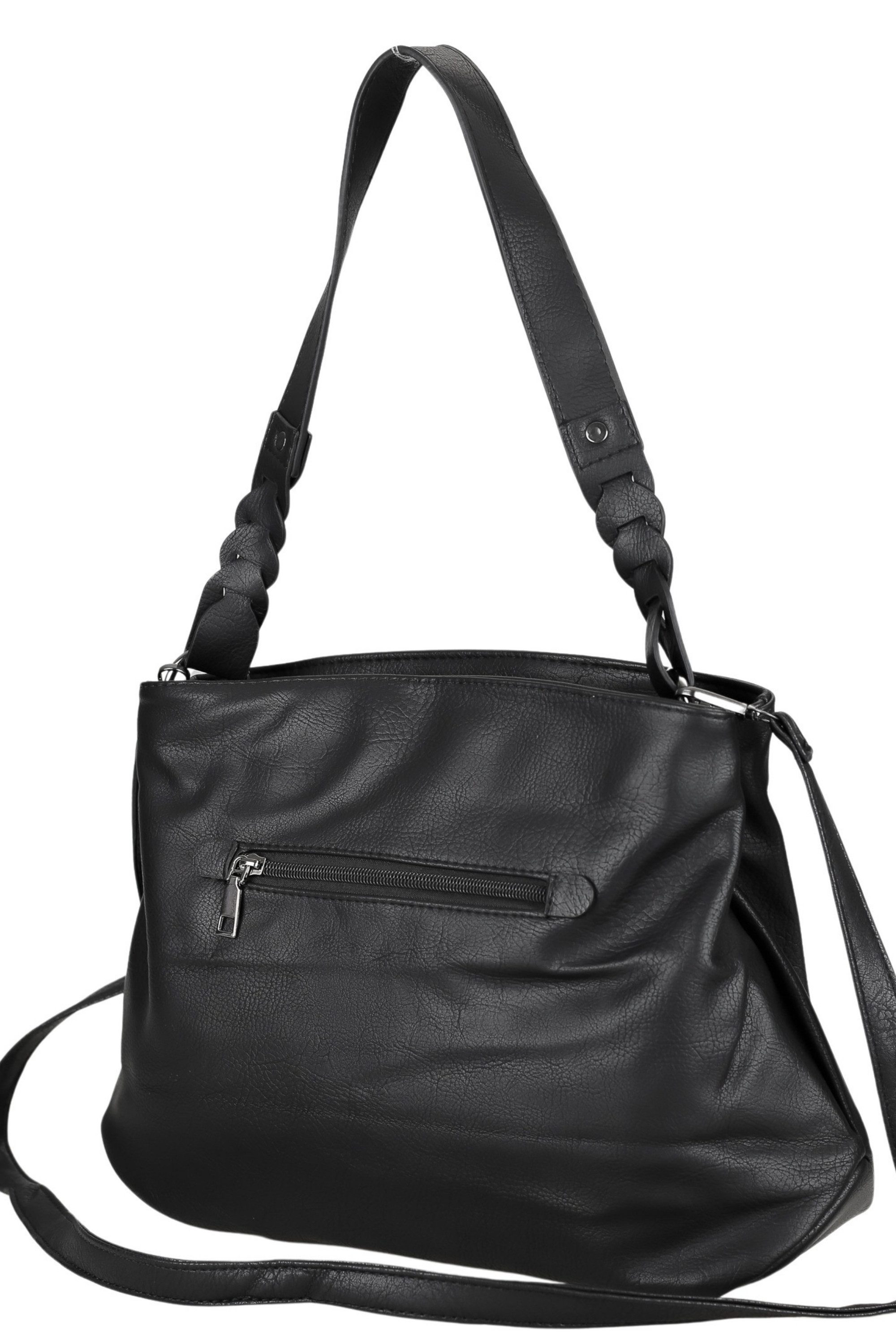 TONI&FRIENDS Schultertasche Flechtzauber, mit drei separaten RV-Fächern