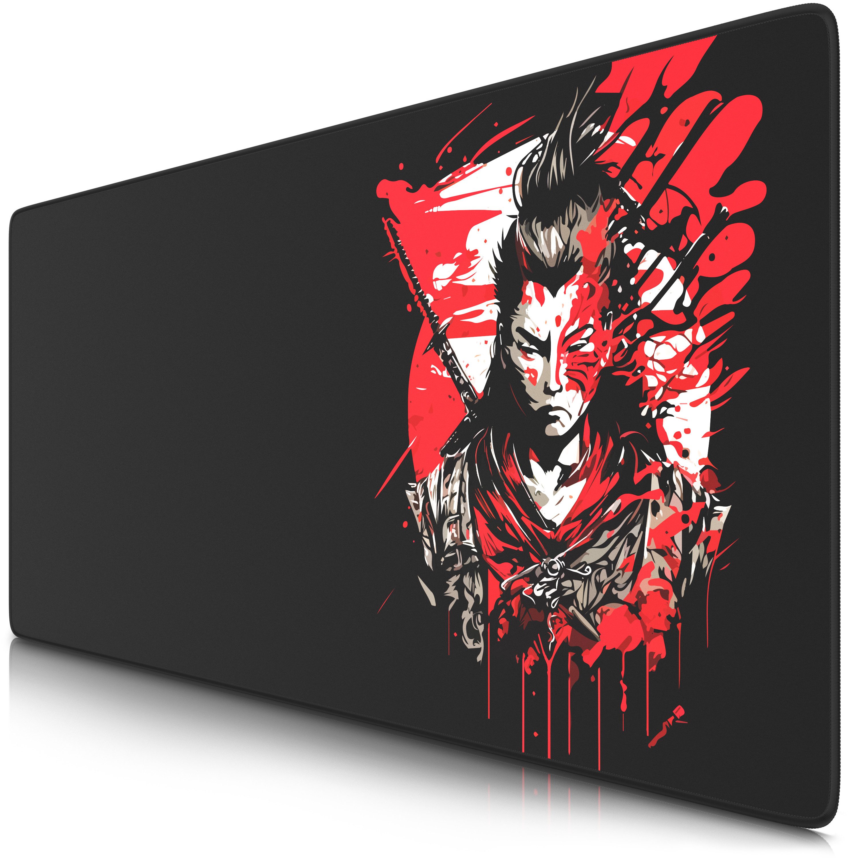 Gaming Mauspad XXL Speed Mousepad 900 x 400 x 3 mm, Schreibtischauflage, abwaschbar