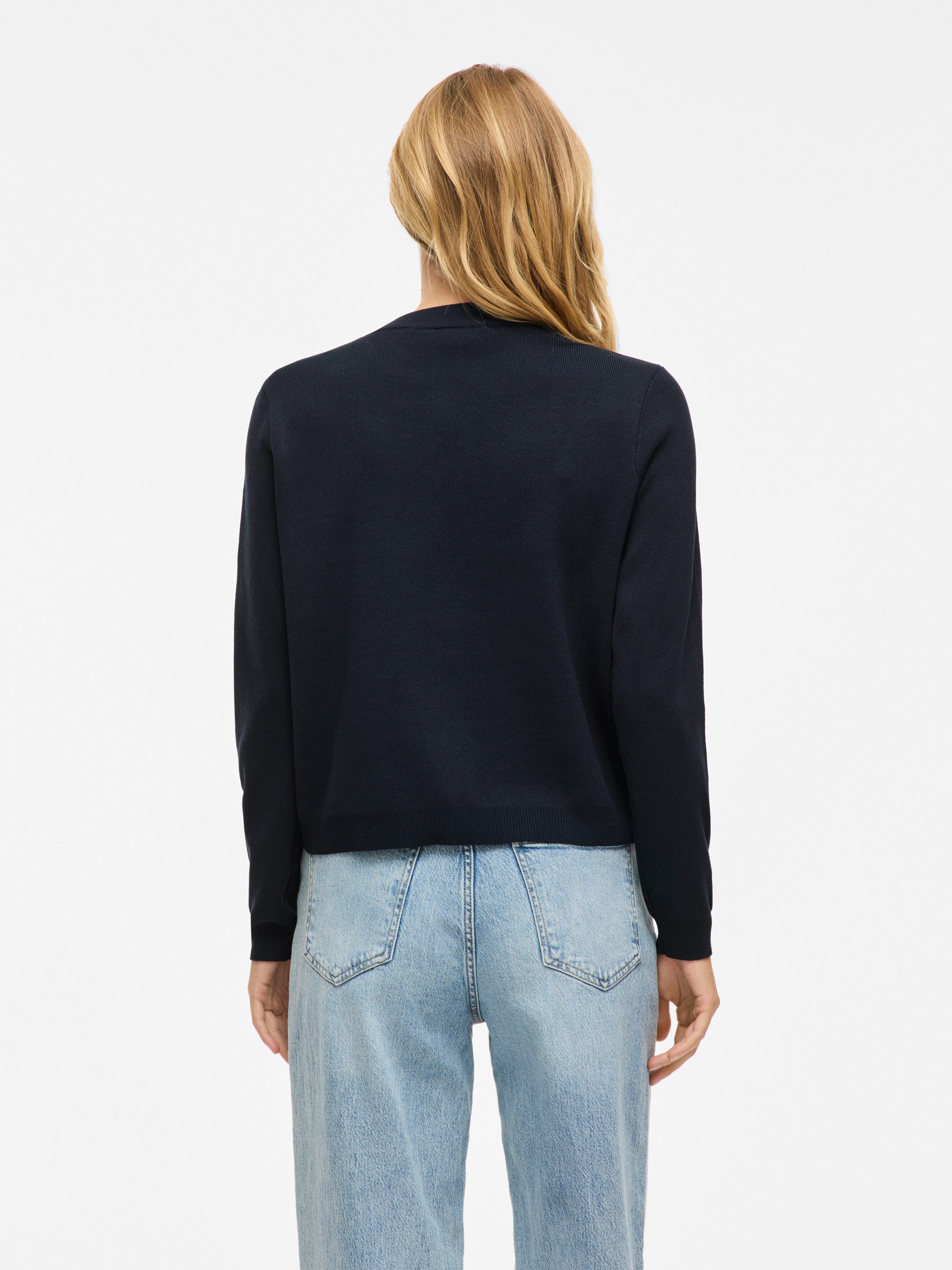 Vila Strickjacke VIOSTRIA O-NECK L/S CARDIGAN - NOOS günstig online kaufen