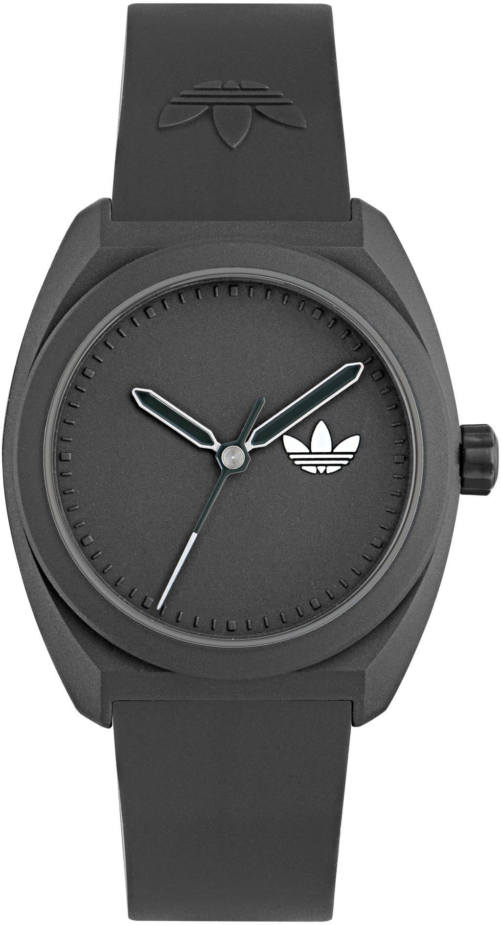adidas Originals Quarzuhr PROJECT THREE AOST245472I, Armbanduhr, Herrenuhr, Damenuhr, unisex, Kunststoffarmband