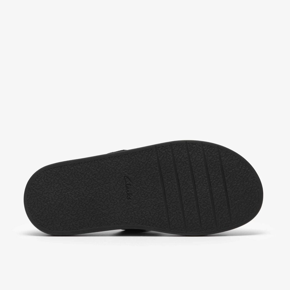 Clarks Clarks - Aristella West Black Sde - Schwarz Pantolette
