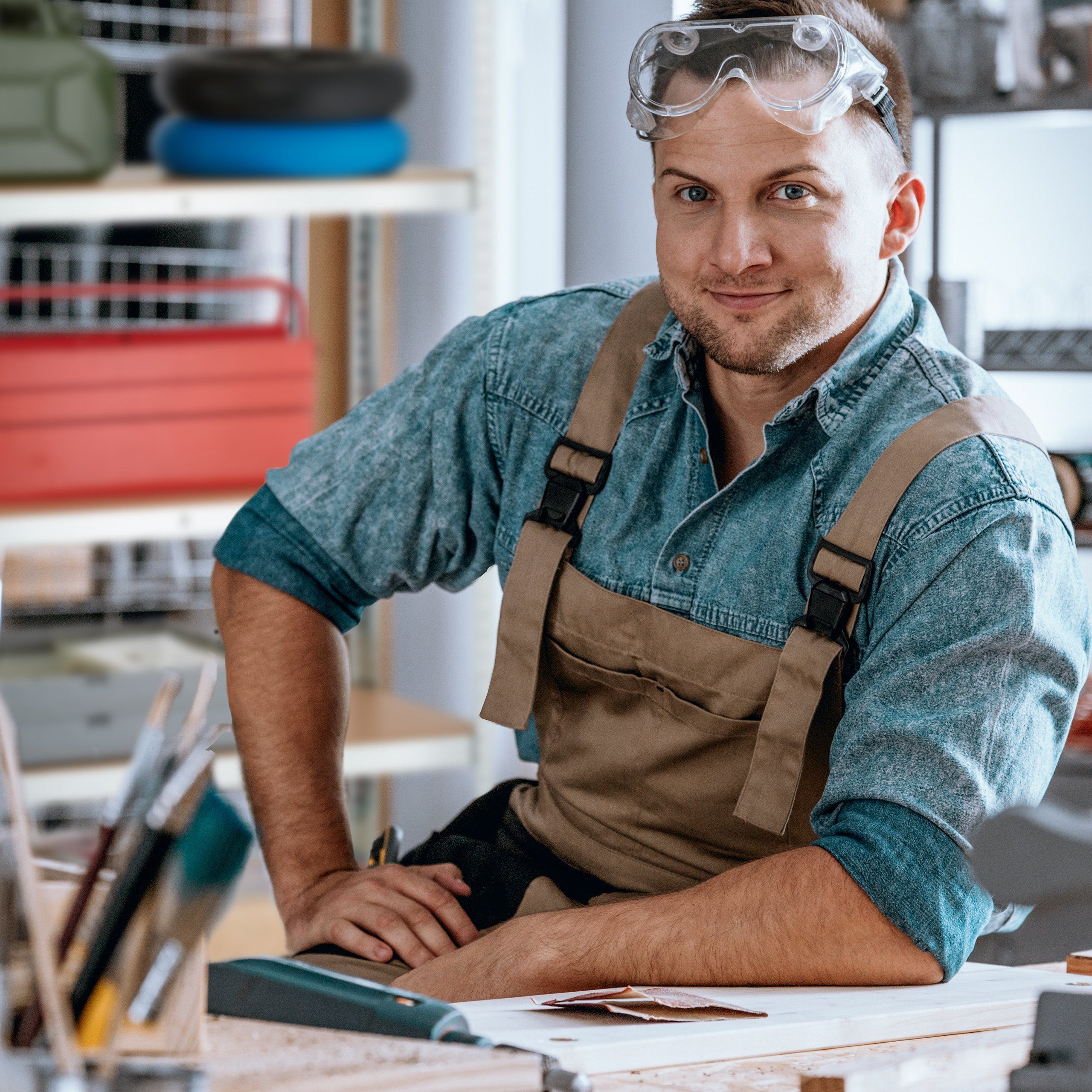 relaxdays Schwerlastregal 180x100x60 cm