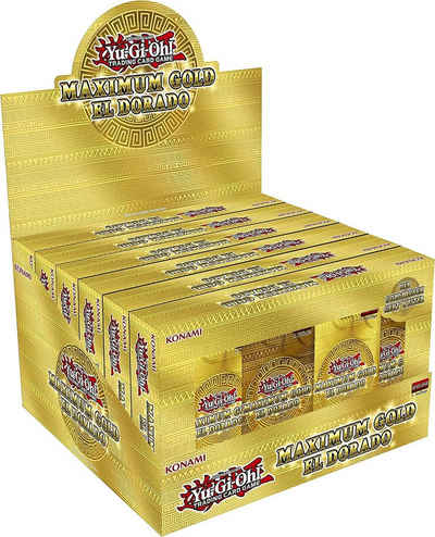 Yu-Gi-Oh Sammelkarte Yu-Gi-Oh! Maximum Gold El Dorado Display 6 Boxen Deutsch 1. Auflage