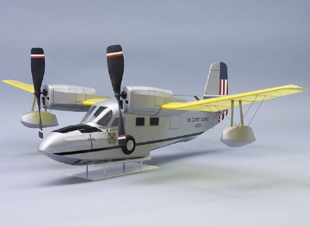 Krick Modellbausatz Dumas Aircraft USCG J4F-1 Amphibious Rescue Balsabausatz