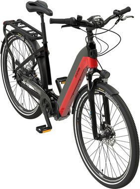 Prophete E-Bike eSUV 22.ETS.20, 7 Gang Shimano Nexus Schaltwerk, Nabenschaltung, Mittelmotor, 630 Wh Akku