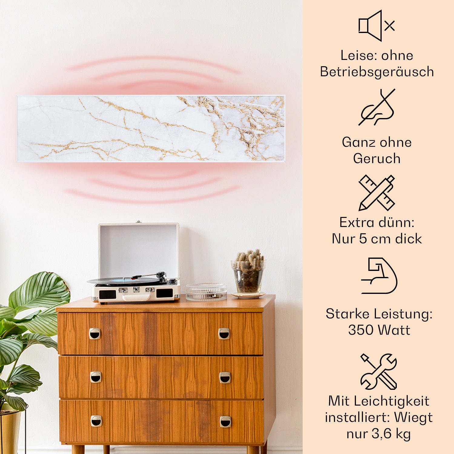 Klarstein Heizkörper Wonderwall Air Art Smart, günstig online kaufen