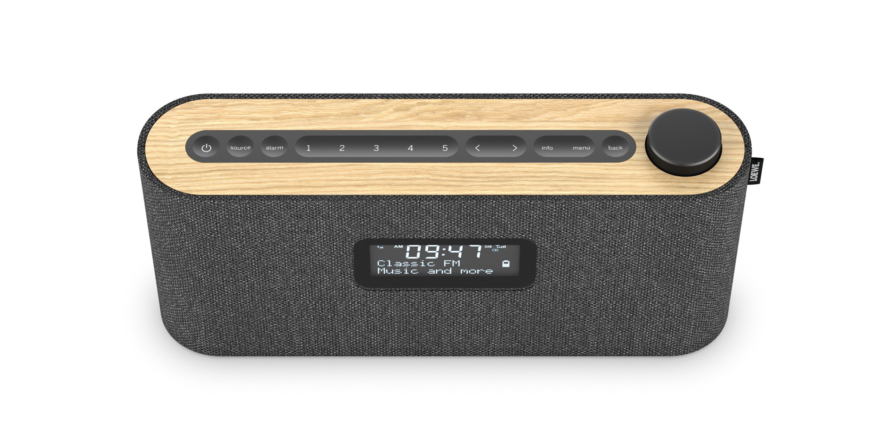Loewe Loewe radio.frequency. Uhren Radio (Bluetooth, 28 W, Entwickelt in Deutschland)