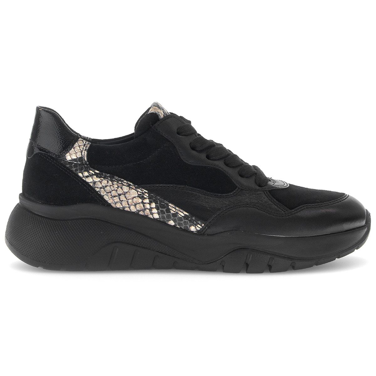 Gabor 3.451.27_7, Sneaker in Schwarz für Damen Sneaker