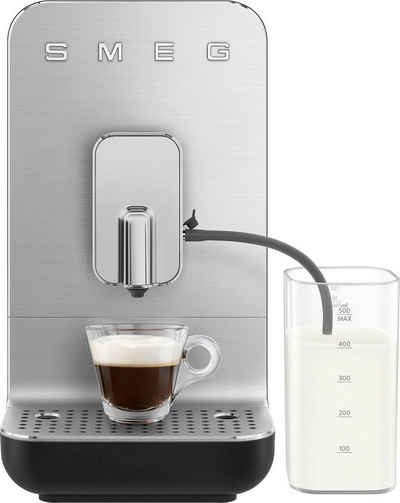 Smeg Kaffeevollautomat BCC13BLMEU, inkl. Milchbehälter
