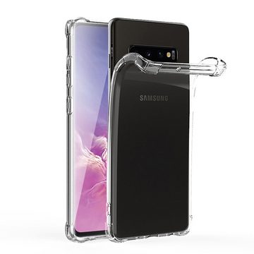 Numerva Handyhülle Anti Shock Case für Samsung Galaxy A70, Air Bag Schutzhülle Handy Hülle Bumper Case