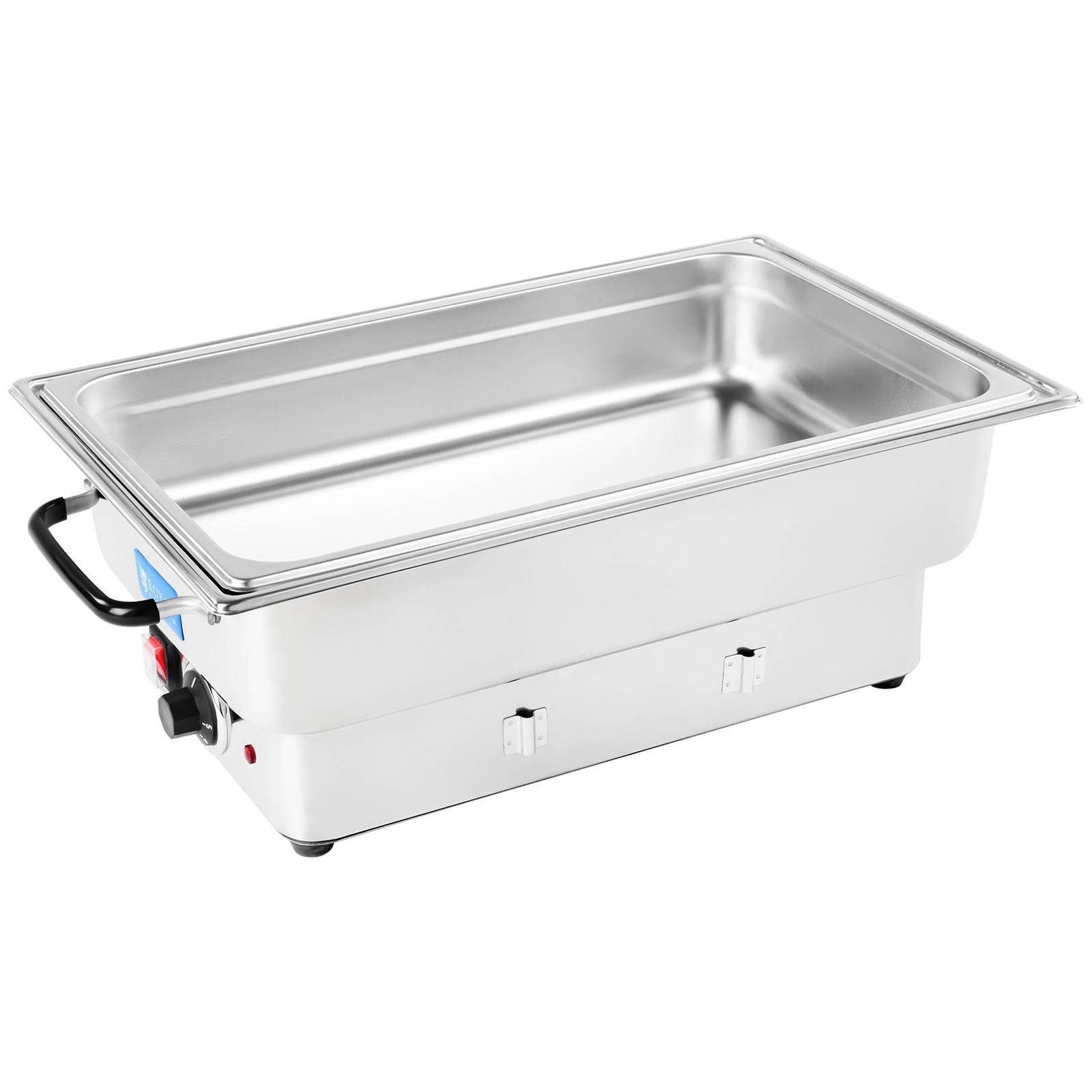 Royal Catering Speisenwärmer Chafing Dish GN 1/1 Behälter 100 mm 13L Warmhaltebehälter 1600W Buffet