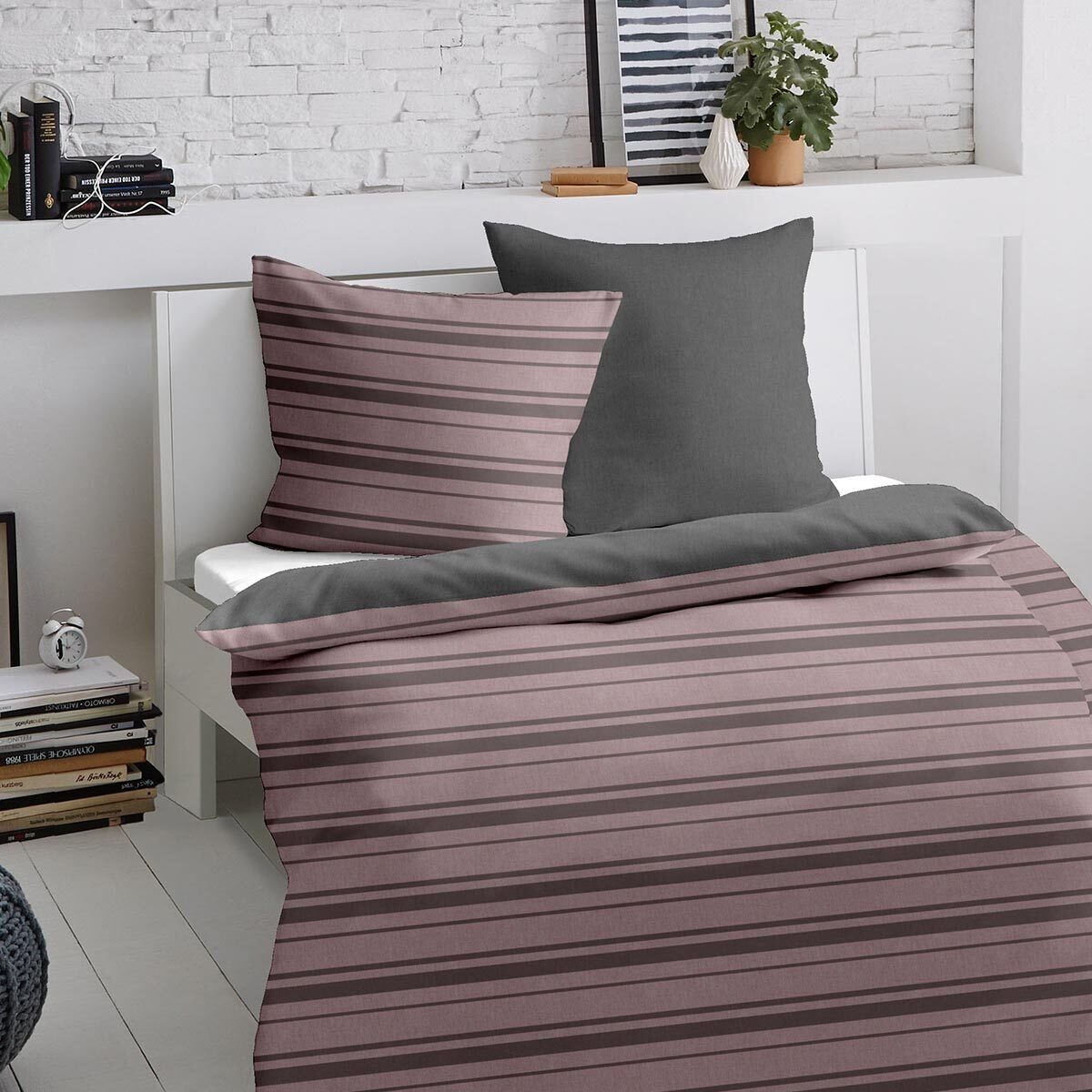 TRAUMSCHLAF Bettwäsche Konstanz, Biber, 3 teilig, Biberbettwäsche weich und günstig online kaufen