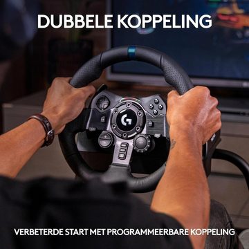 Logitech G923 Driving Force Rennlenkrad mit Pedalen - USB Gaming-Lenkrad (Set, für PS5, PS4, PC, Mac)