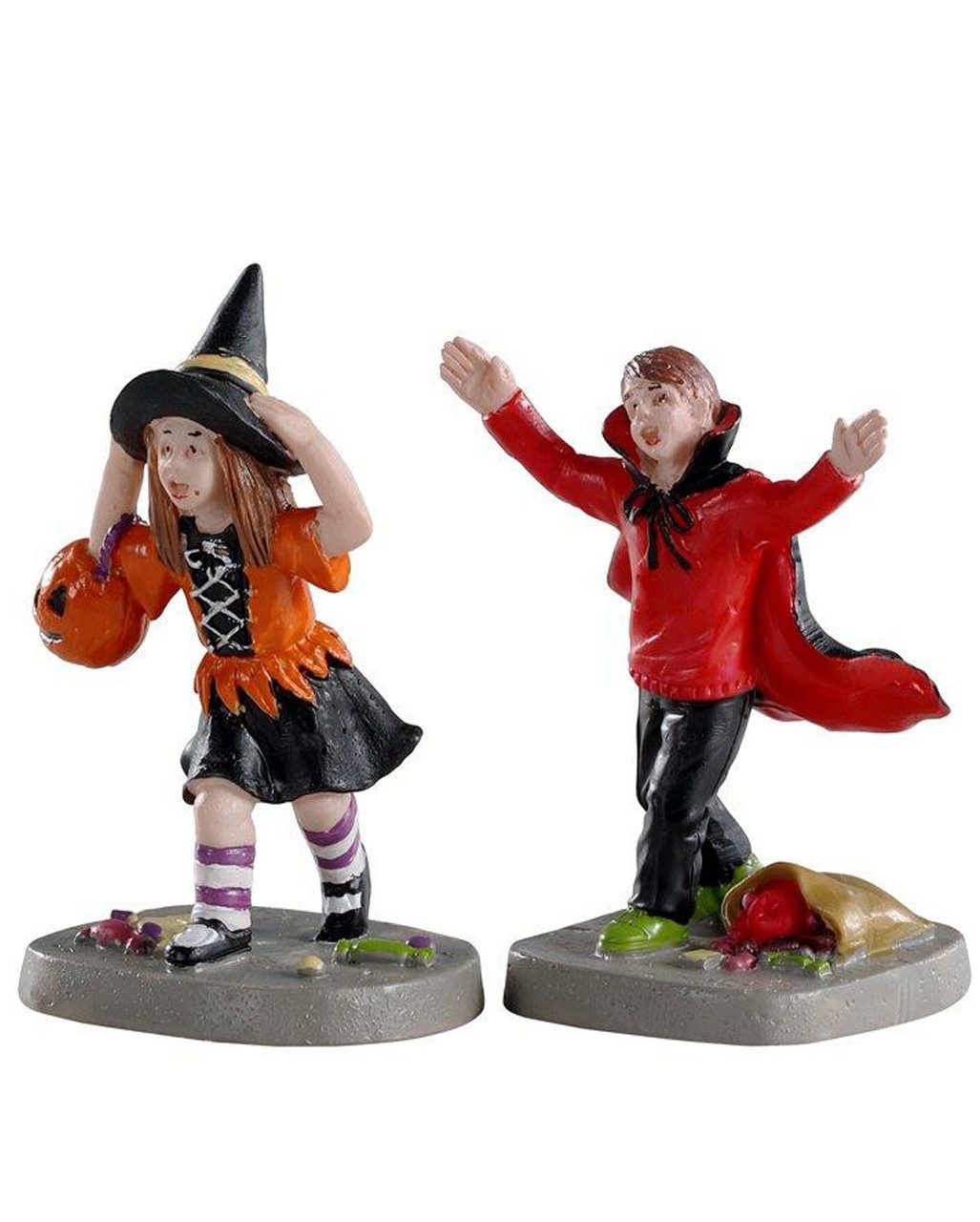 LeMax Dekofigur Lemax Spooky Town - Terrfiied Trick or Treaters 2e