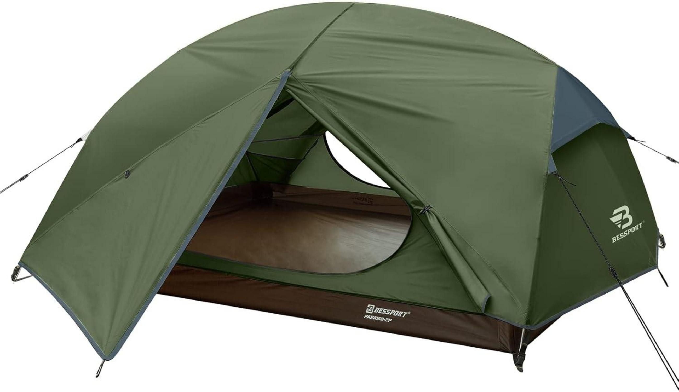 Kuppelzelt Camping Zelt 2/3 Personen Ultraleicht wasserdicht belüftet 4