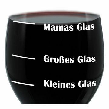 LEONARDO Weinglas XL Mamas Glas, Glas, lasergraviert