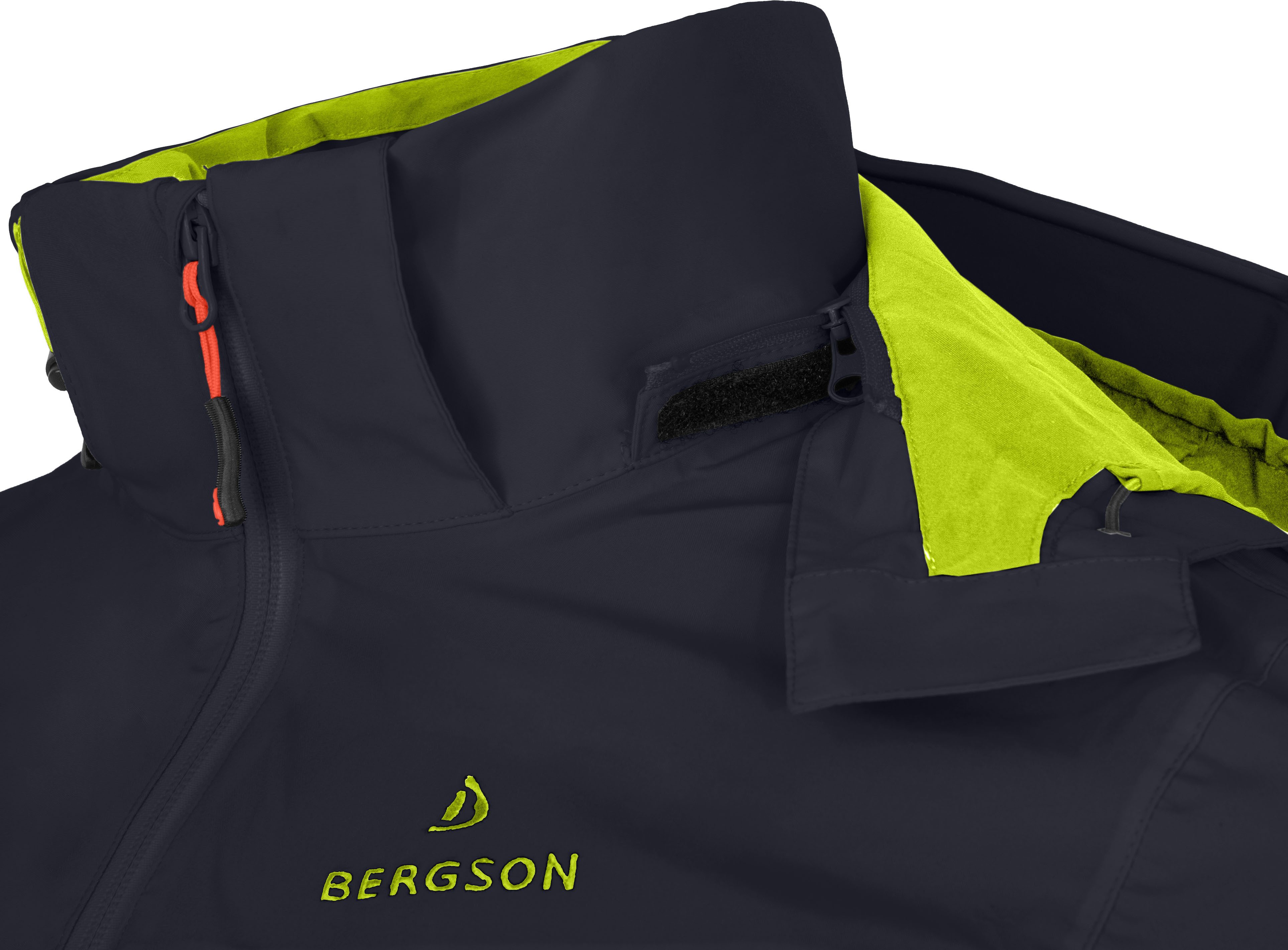 Bergson Regenjacke TALLMOS 3in1 Doppeljacke Herren Regenjacke, Fleece Innenjacke, 20000 mm Wassersäule, Normalgrö