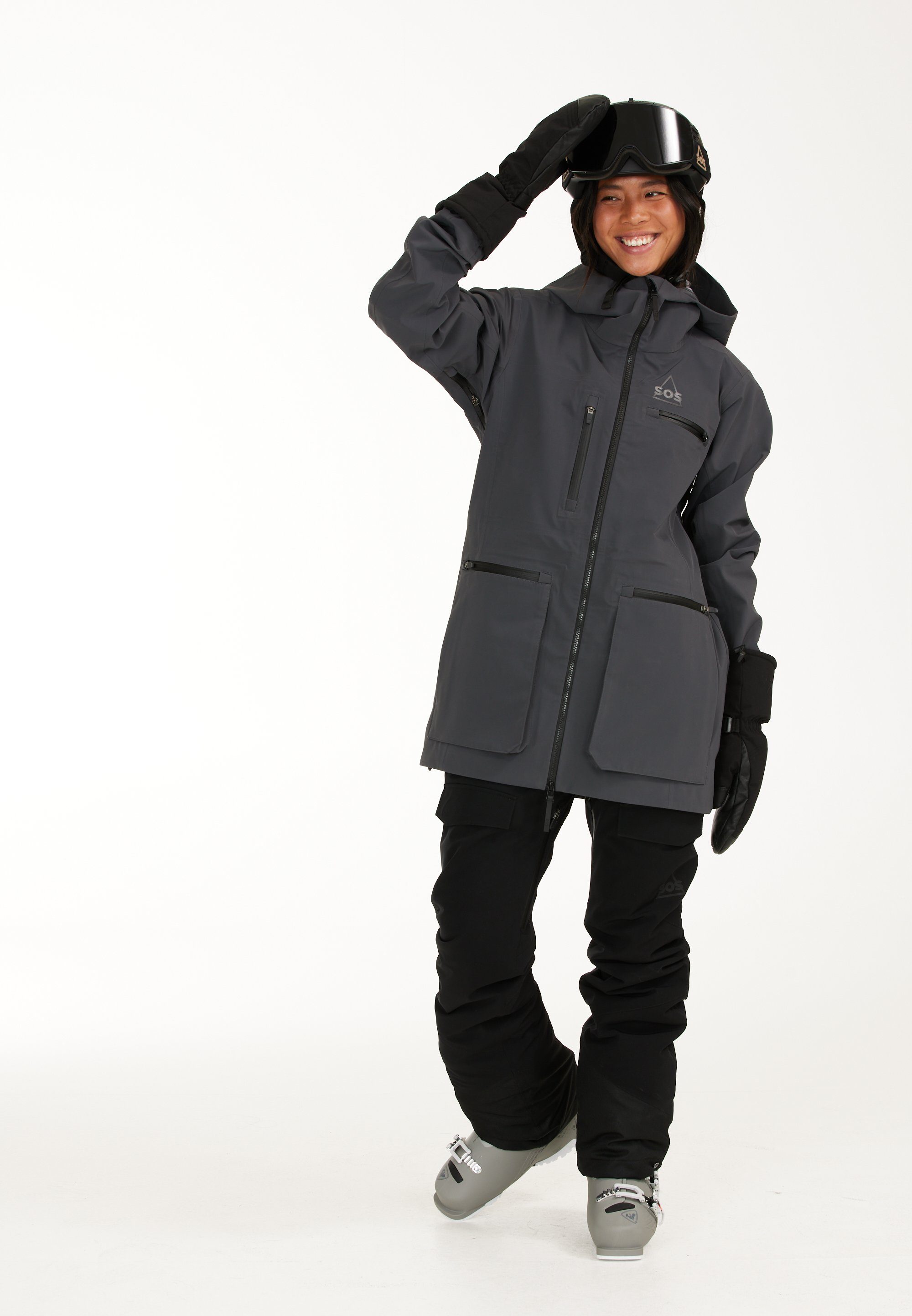 SOS Skijacke Silverton mit wasserabweisender Beschichtung