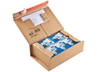 COLOMPAC Versandkarton ColomPac Paketkartons, DIN A4, 10 Stk., DIN A4
