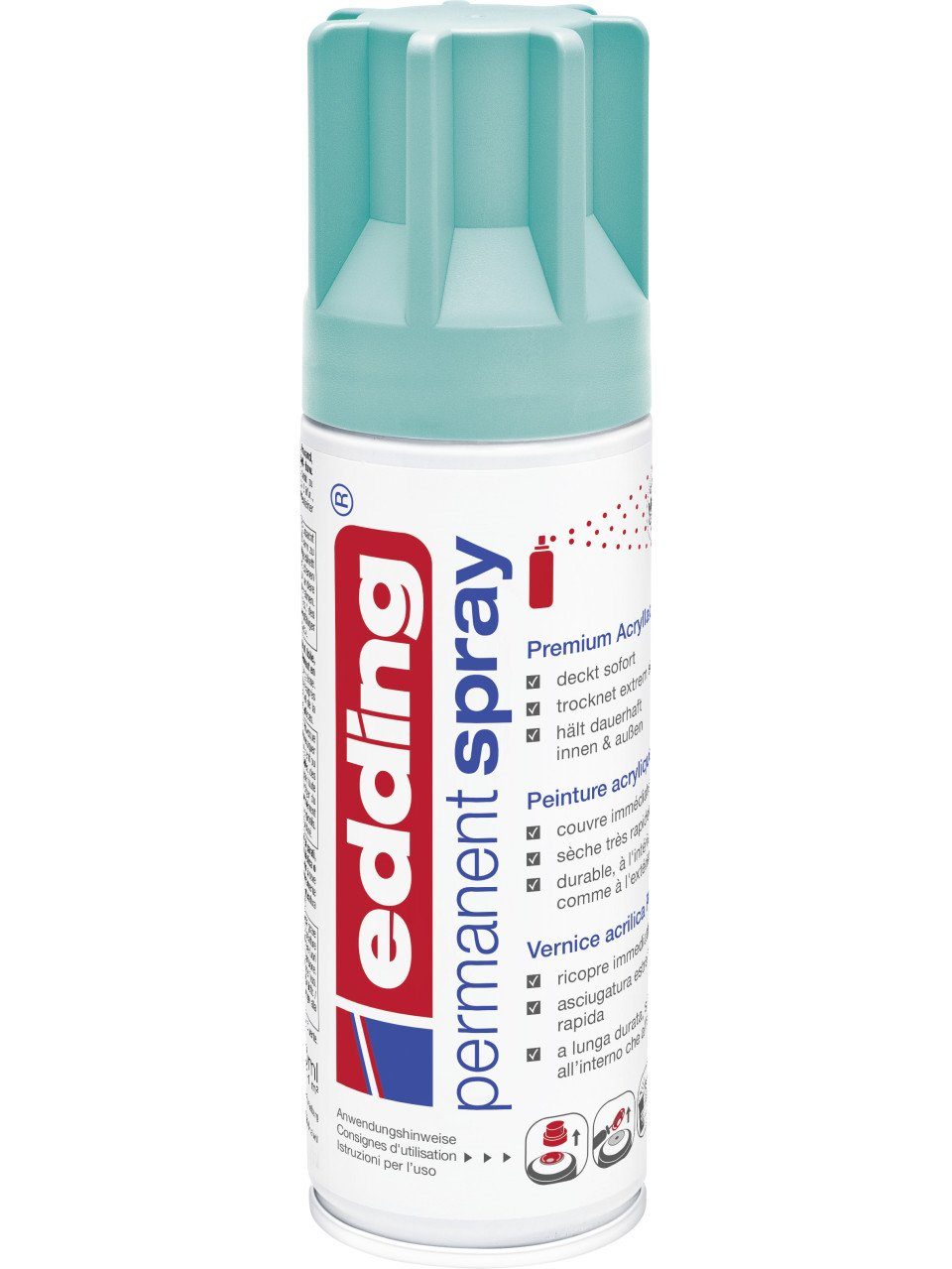 edding Sprühlack Edding 5200 Permanentspray 200 ml turqoise
