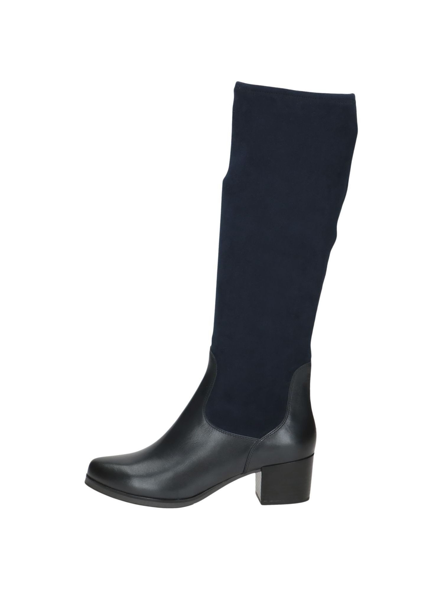 Caprice CAP Stretch, CAP Airmotion aus Leder Blockabsatz Stiefel CAP Stretch