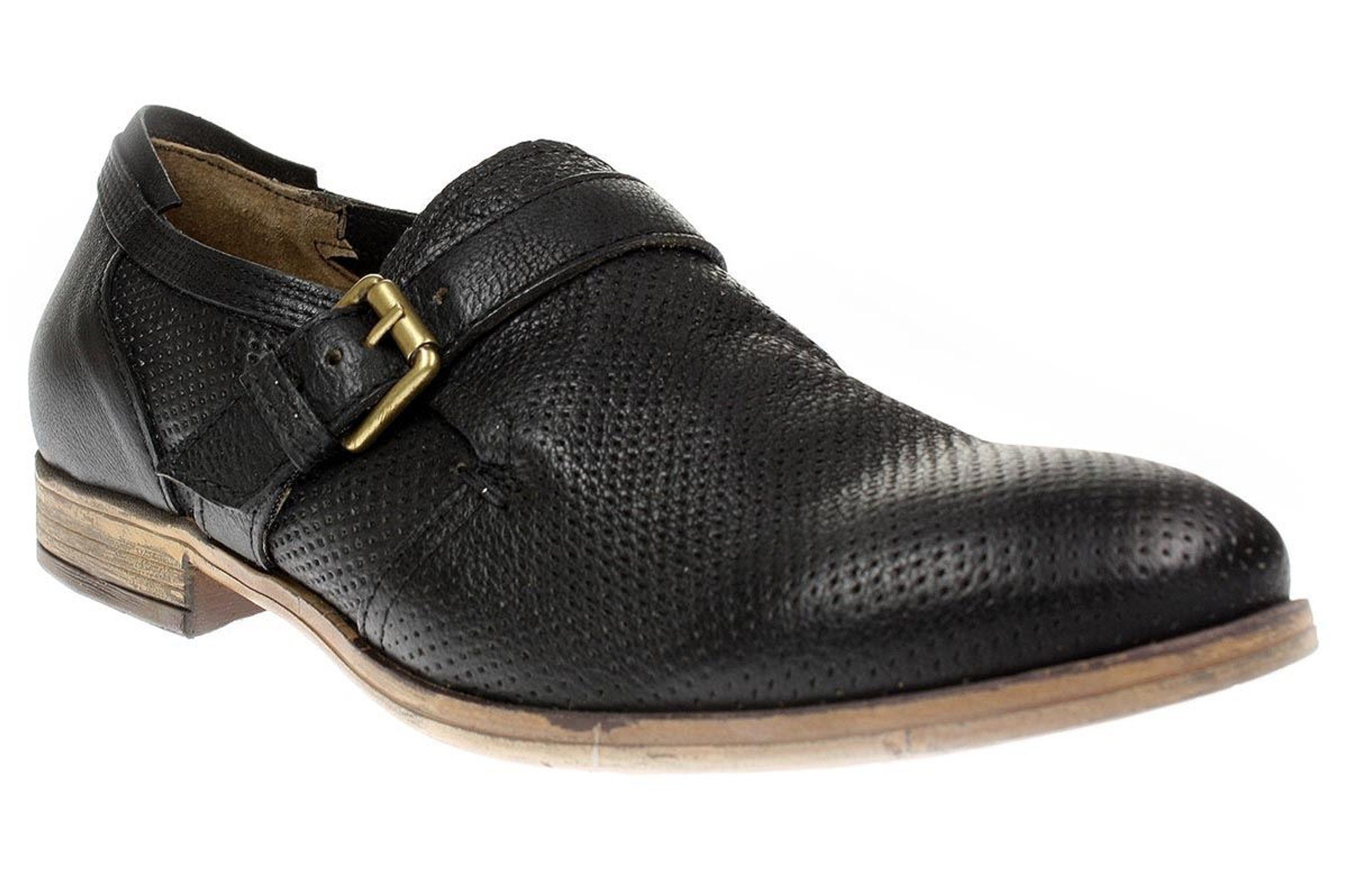 Mjus Mjus 406101-0101 - Herren Обувь Halbschuhe Businessschuhe - 6002-nero Stiefelette