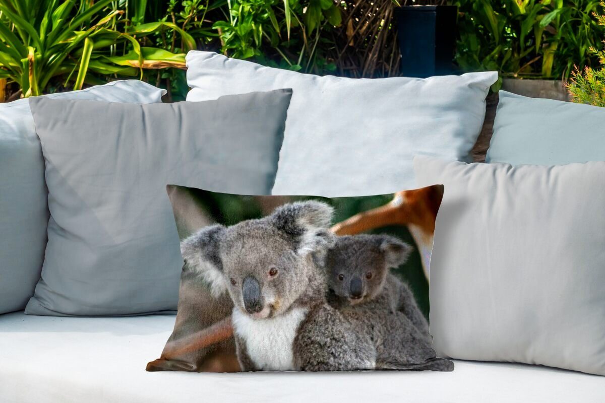 Koalas Kissenhülle Polyester, Jungen Sohn Vater - - MuchoWow Outdoor-Dekorationskissen, Dekokissen - - Dekokissenbezug, Mädchen,