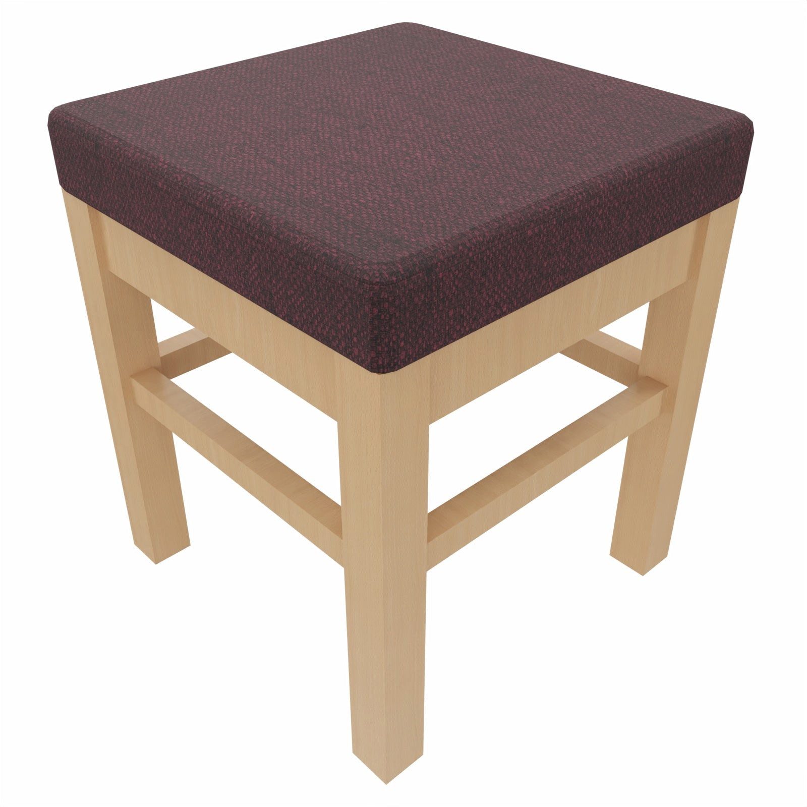 einrichtungsdesign24 Sitzhocker Schwerlasthocker Alexander – Robust bis 250Kg – 47cm Sitzhöhe, bis 250kg belastbar
