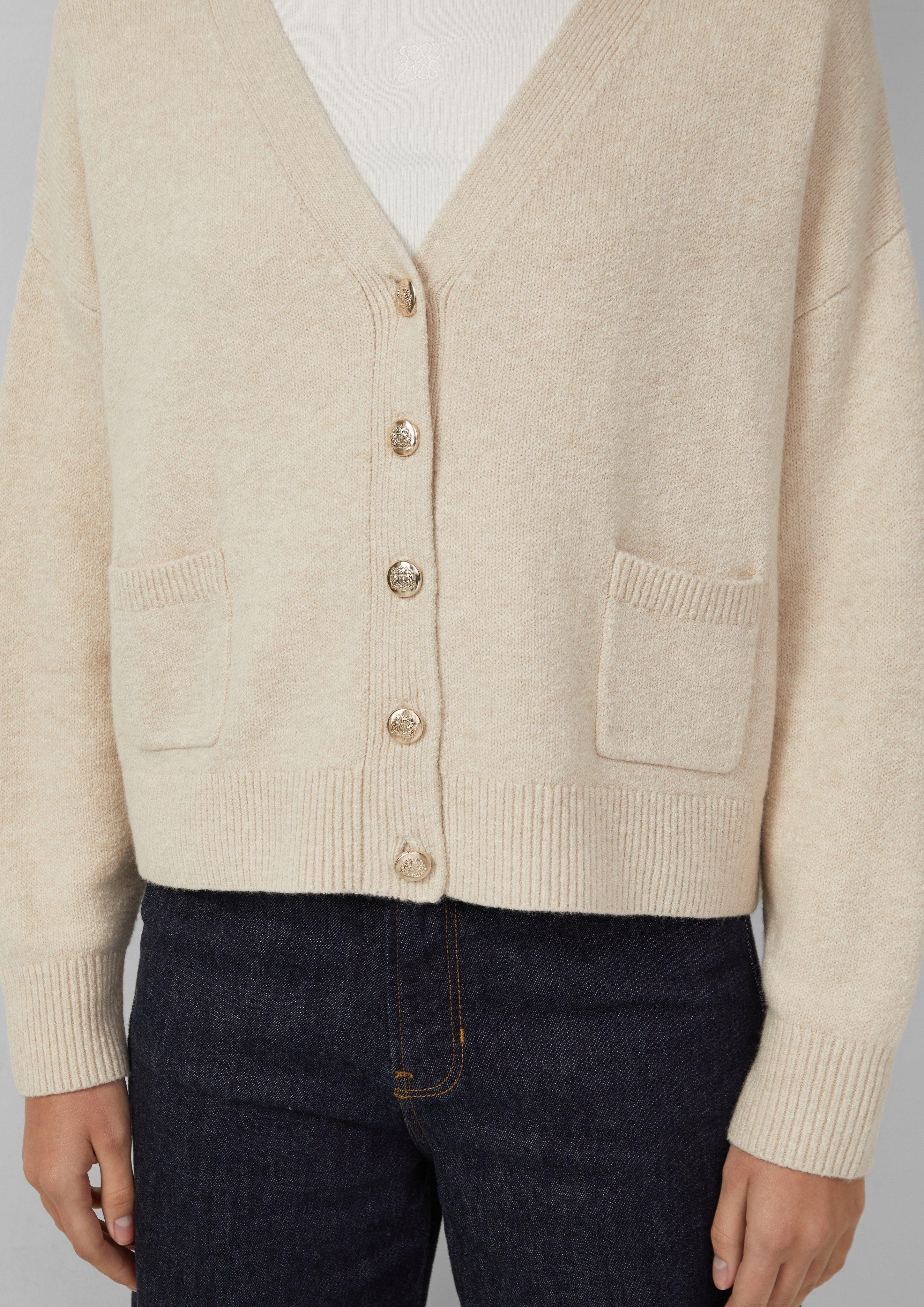 s.Oliver Strickjacke Oversized Strickjacke mit dekorativen günstig online kaufen