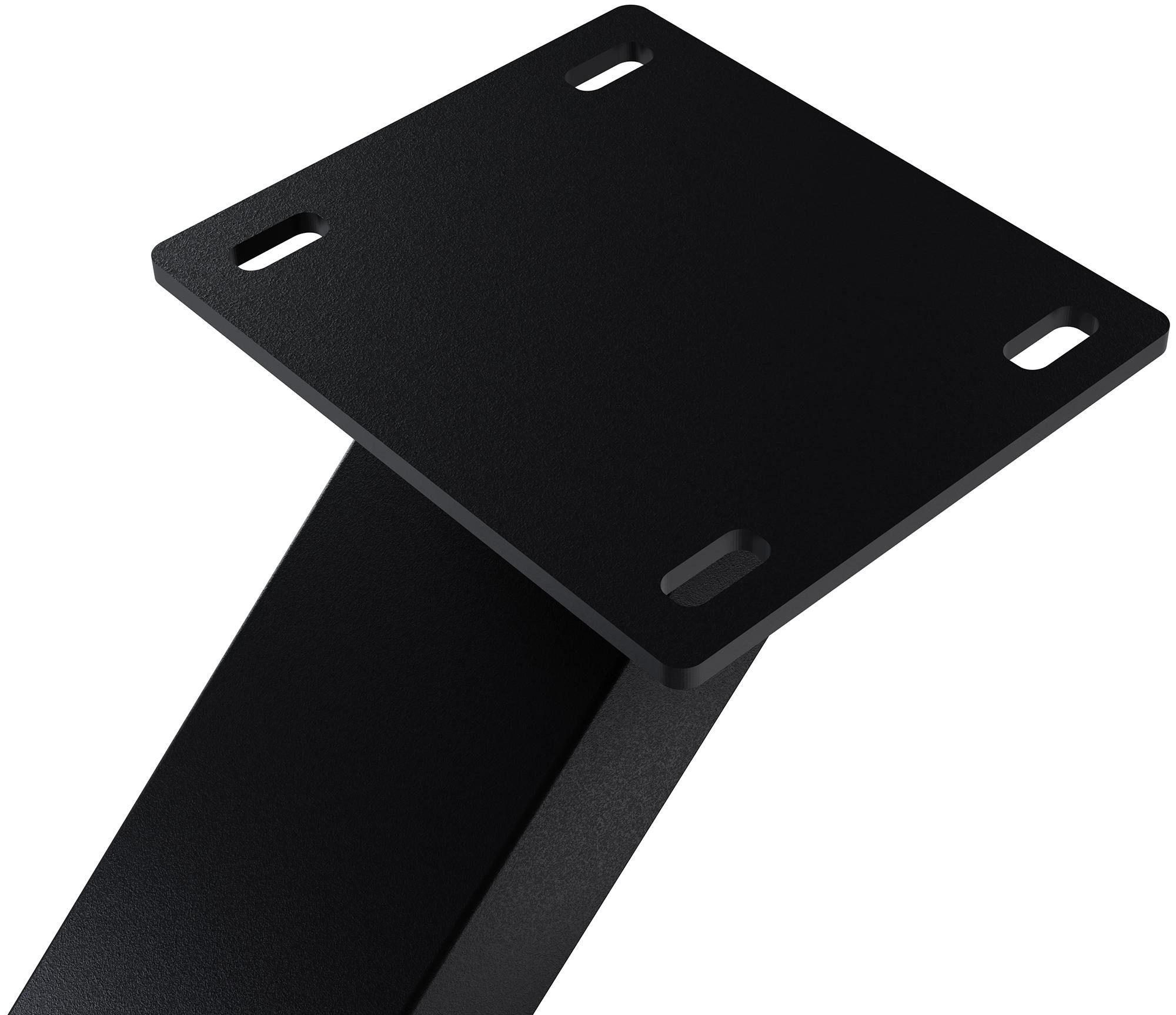 TPFLiving Tischbein Sediro, Tischkufen im Industrial-Design aus Vierkantstahl