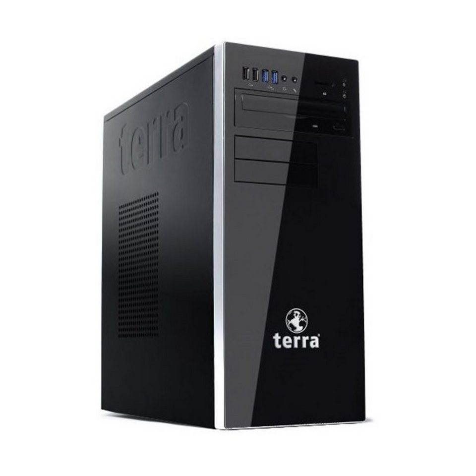 TERRA 6000 Home PC (Intel Core i5 11400, Intel UHD Graphics 730 (1130 MHz), 16  GB RAM, 500 GB SSD), 4x USB 3.2 Gen 1 ports (2x vorne), 6x USB 2.0 ports  (2x vorne)/ (alle Type-A)