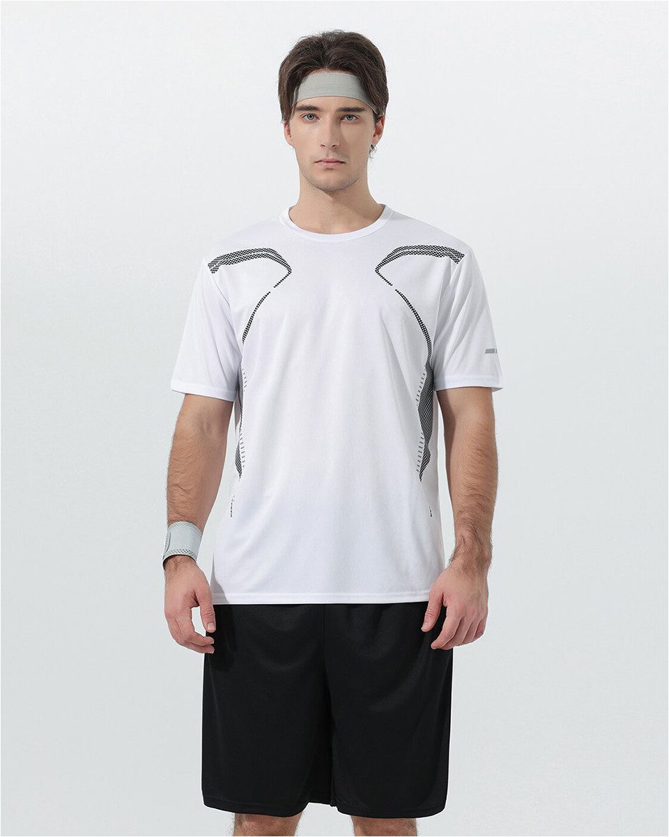 YOUTHUP Sportanzug, Herren Sportanzug Kurzes Set Outfits Fitnessstudio Athletik
