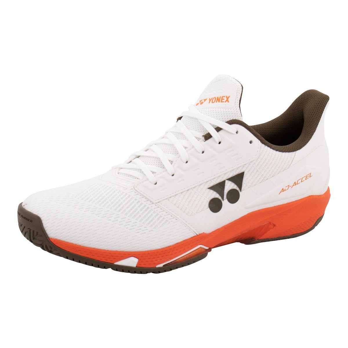 Yonex Power Cushion AD-ACCEL Allcourt/Leichtigkeit 2025 weiss/orange Herren Tennisschuh