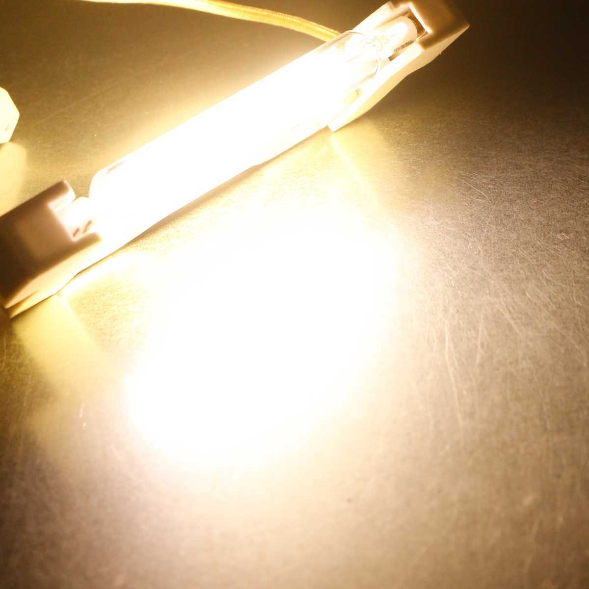 McShine LED-Leuchtmittel R7s LED-Leuchtmittel 118mm warmweiß 700lm 7W/230V, warmweiß