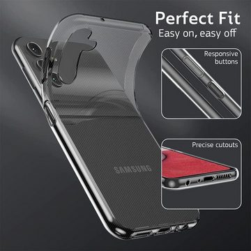 CoolGadget Handyhülle Transparent Ultra Slim Case für Samsung Galaxy A14 4G / 5G 6,8 Zoll, Silikon Hülle Dünne Schutzhülle für Samsung Galaxy A14 Hülle
