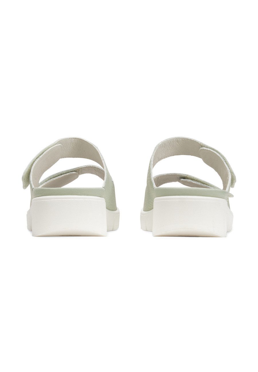 vitaform Damen Pantoletten Softnappaleder Pantolette