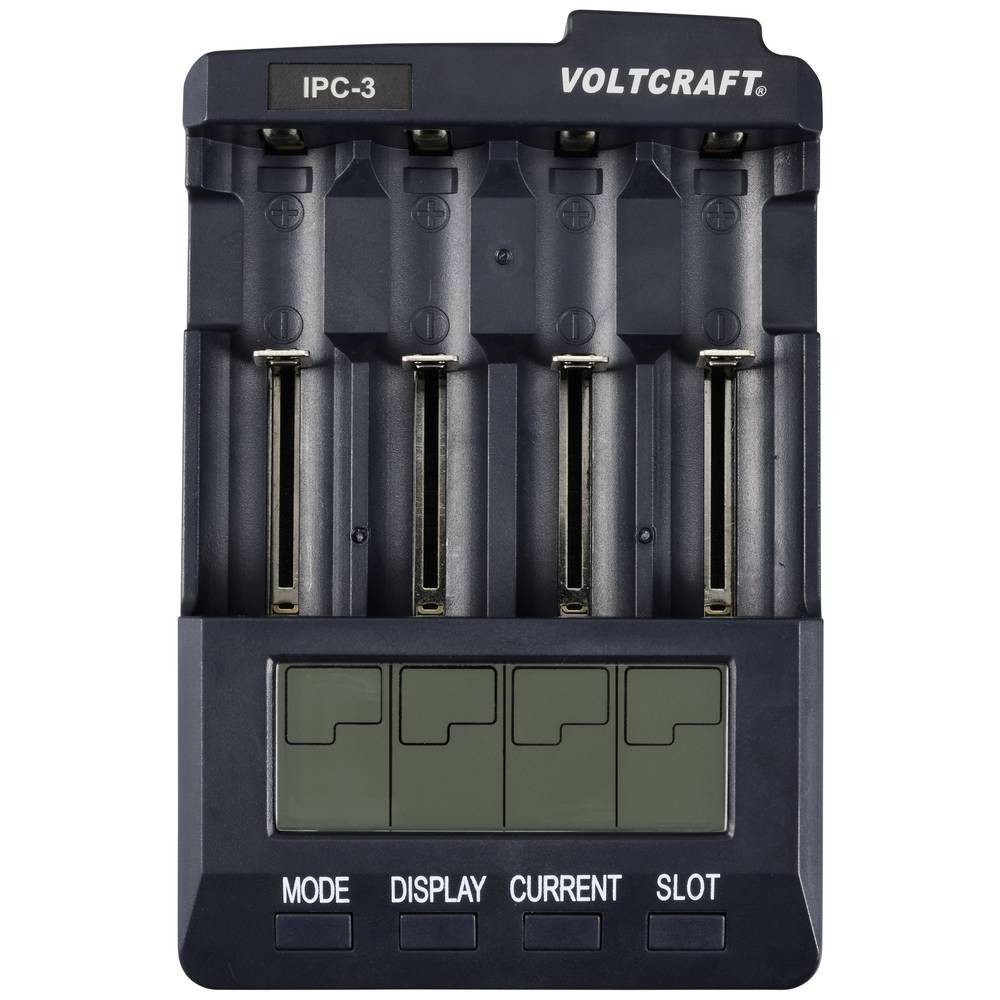 VOLTCRAFT Rundzellen-Ladegerät BT-C3100 Rundzellen-Lader (Akku-Defekt Erkennung, Akkuerkennung, Auffrischen / Regenerieren)