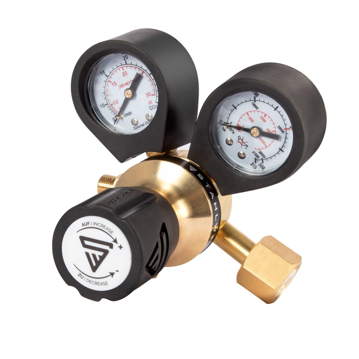 STAHLWERK Elektrowerkzeug-Set Druckminderer Gasregulator für Gasflaschen günstig online kaufen