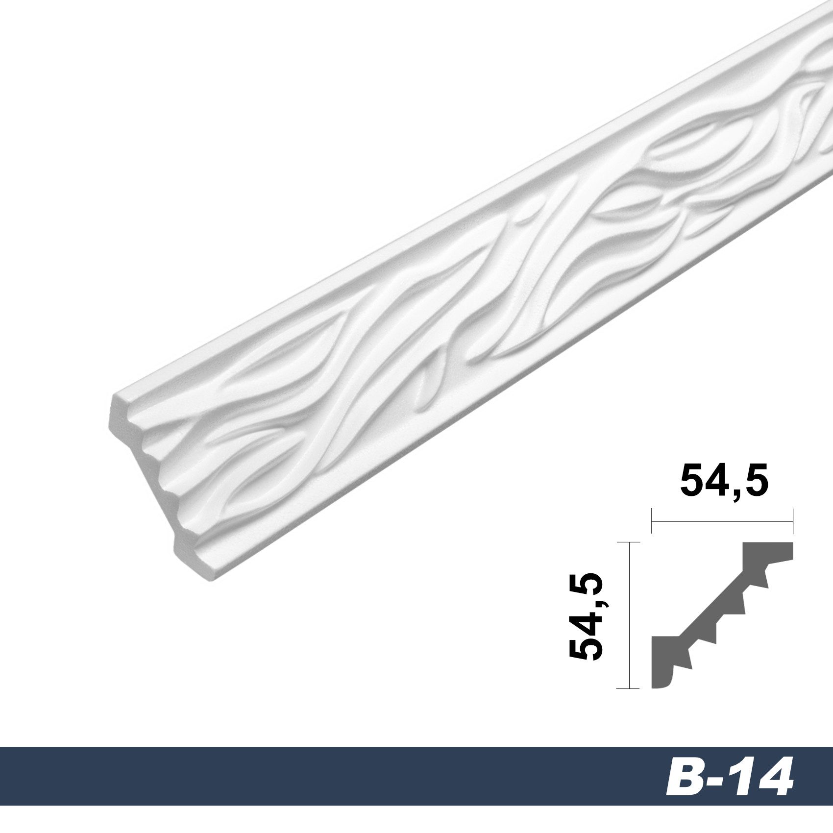marbet design Stuckleiste B-14, 40 Meter, günstig online kaufen