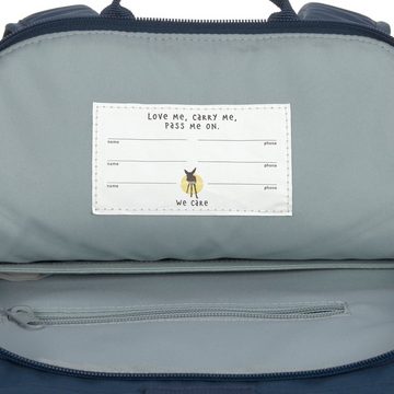 LÄSSIG Kinderrucksack Medium Rolltop Backpack, navy, aus recycelten PET-Flaschen