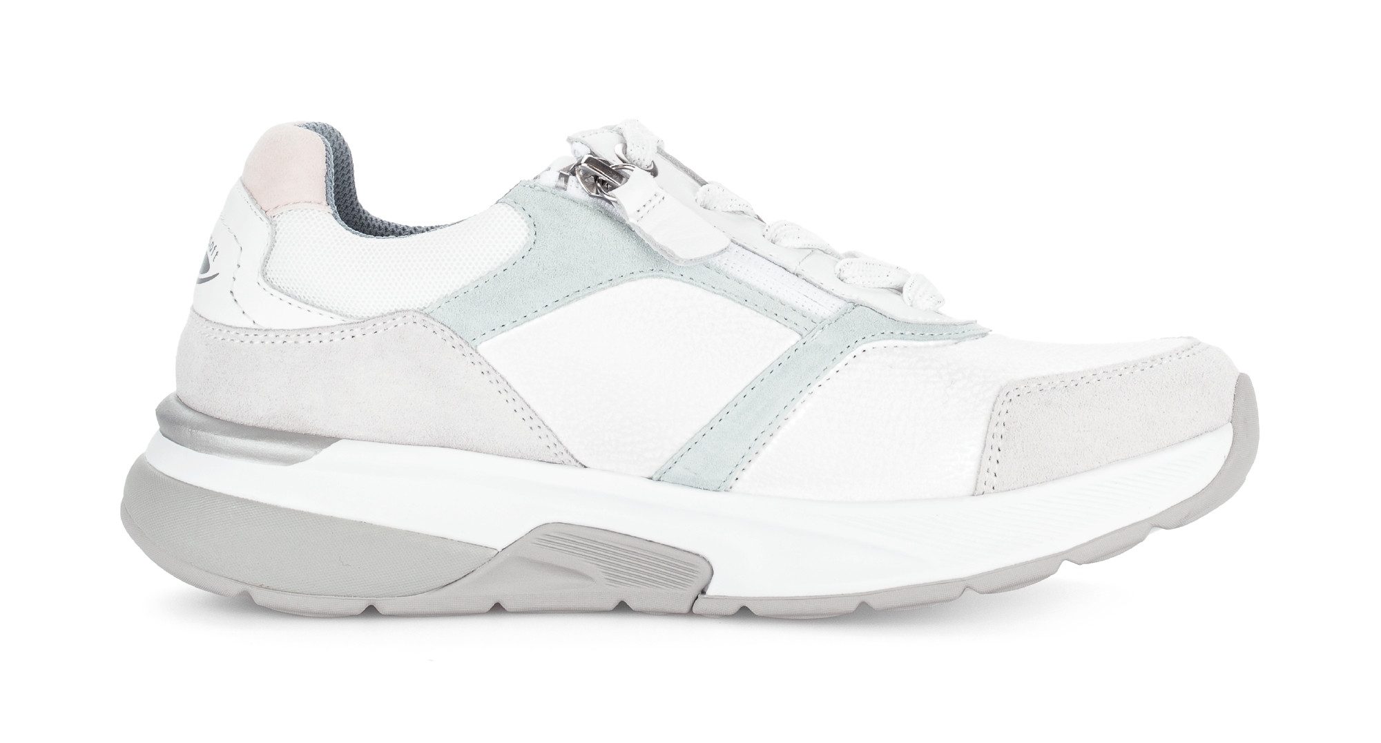 rollingsoft Keilsneaker, Freizeitschuh, Halbschuh, Schnürer mit gepolstertem Schaftrand