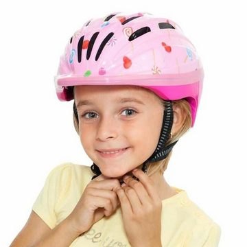 MOLTO Fahrradhelm Molto Kinderfahrradhelm Moltó Rosa 48-53 cm Sicherheit Fahrrad Helm Ki