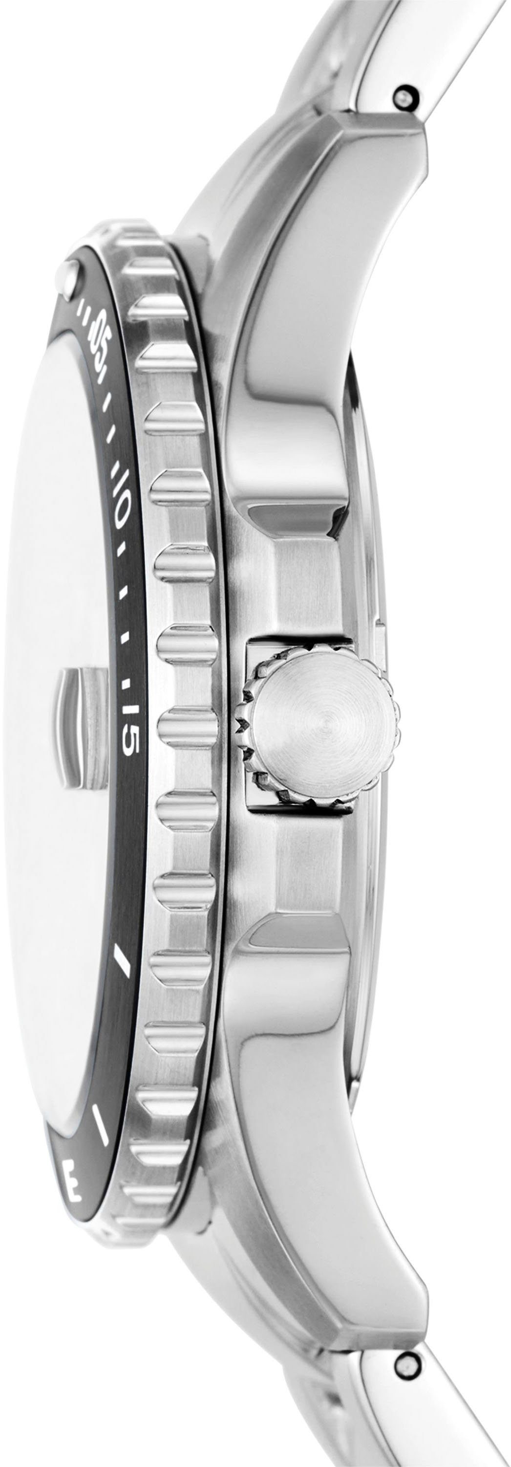 Fossil Quarzuhr FOSSIL BLUE FS6032, Armbanduhr, Herrenuhr, Edelstahlarmband günstig online kaufen