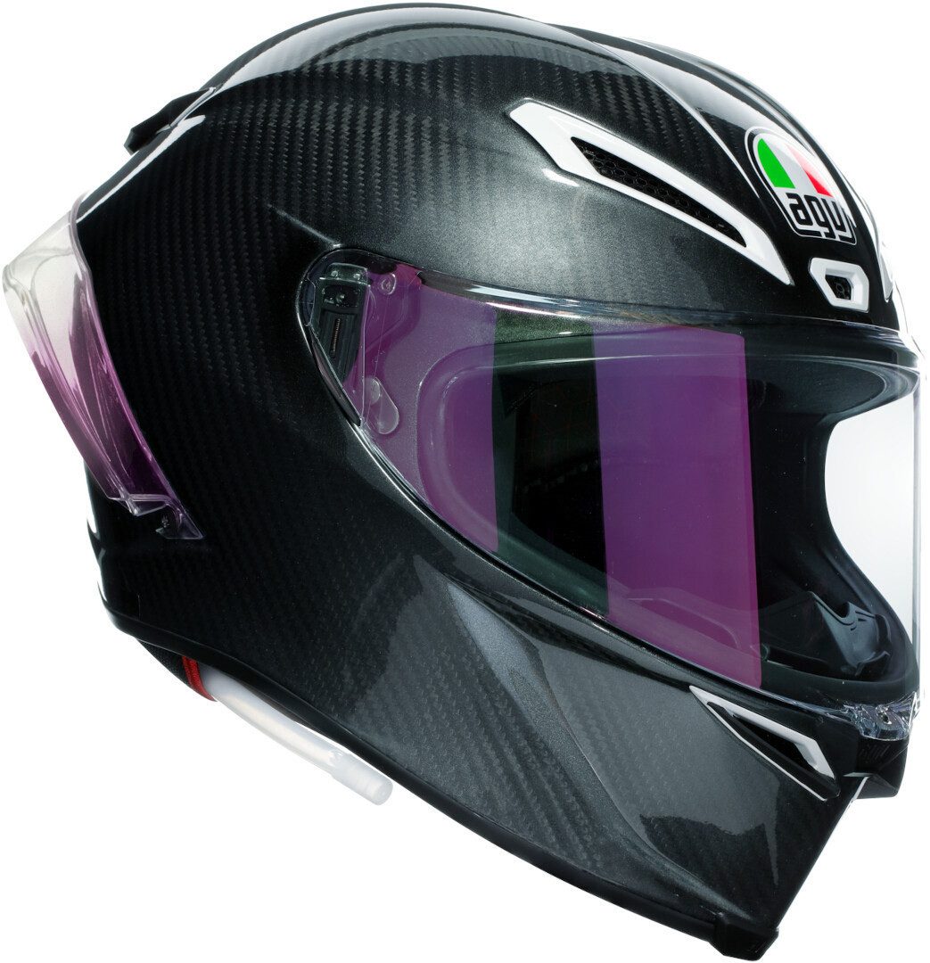 AGV Motorradhelm Pista GP RR Ghiaccio Helm, Notfallsystem-Polsterung (EQRS)