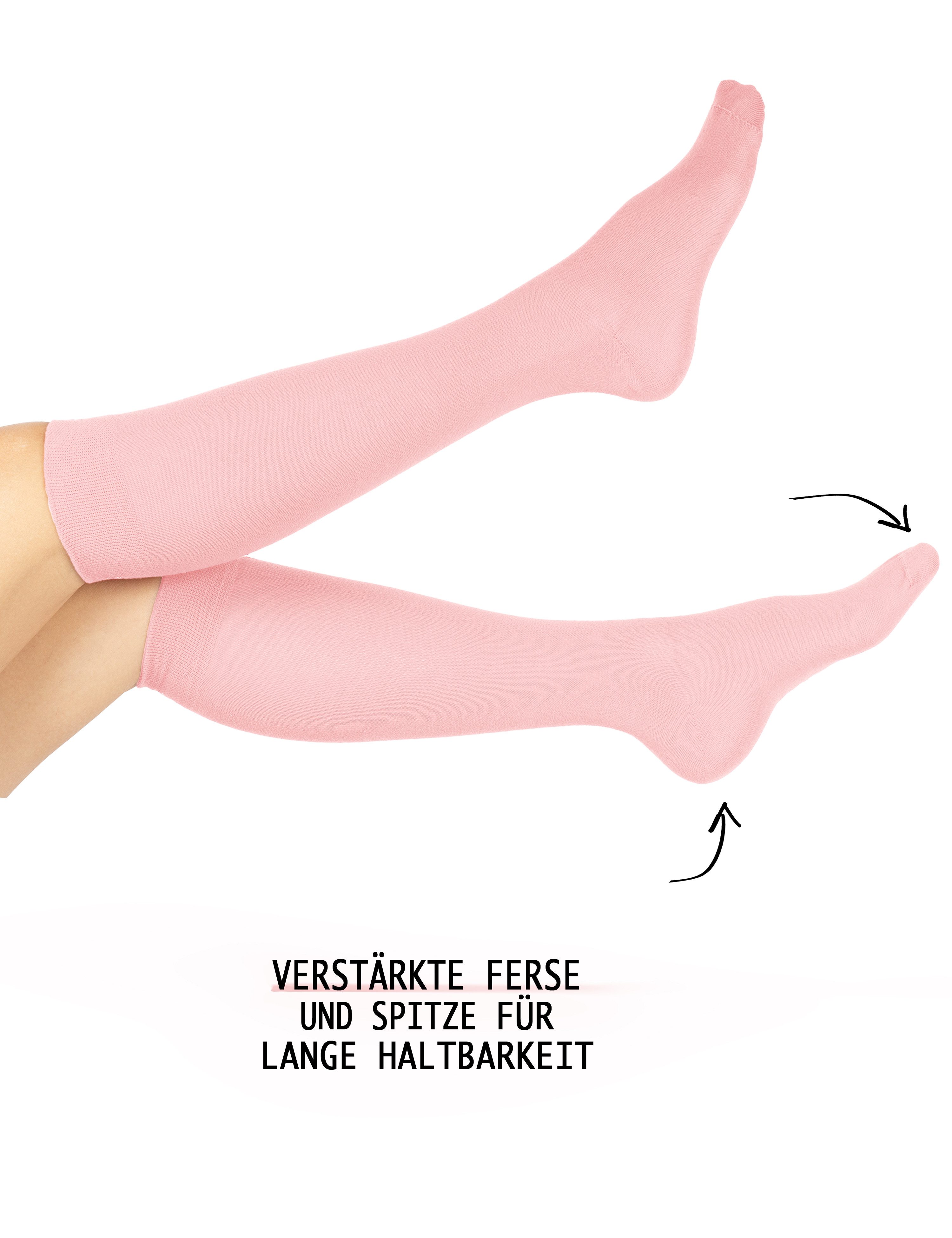 OCERA Kniestrümpfe OCERA Classics 5 Paar Kniestrümpfe (unisex) in verschiedenen Farben (5-Paar) – Bild 5 von 5